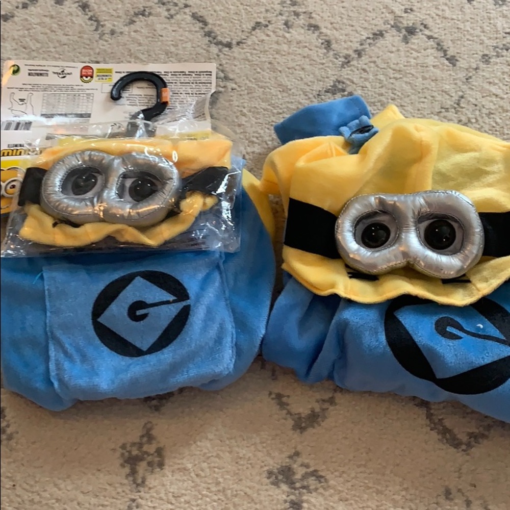 Minion dog costume